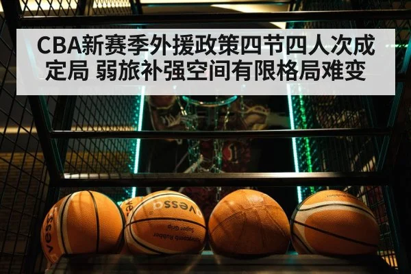 CBA新赛季外援政策四节四人次成定局 弱旅补强空间有限格局难变